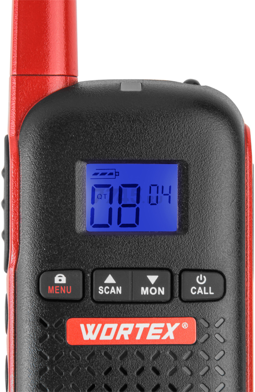 Рация портативная WORTEX WT 0805 SOLO (1323985) - Фото 7