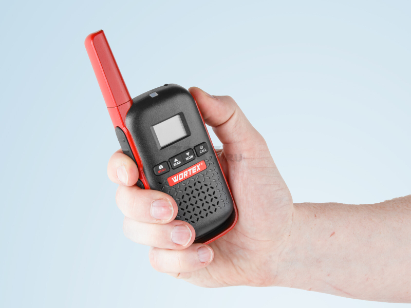 Рация портативная WORTEX WT 0805 SOLO (1323985) - Фото 9