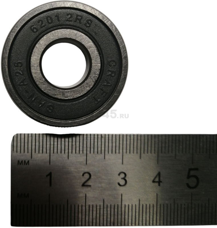 Подшипник для угловой шлифмашины Bull WS1204 CHL (6201-2RS-CHL)
