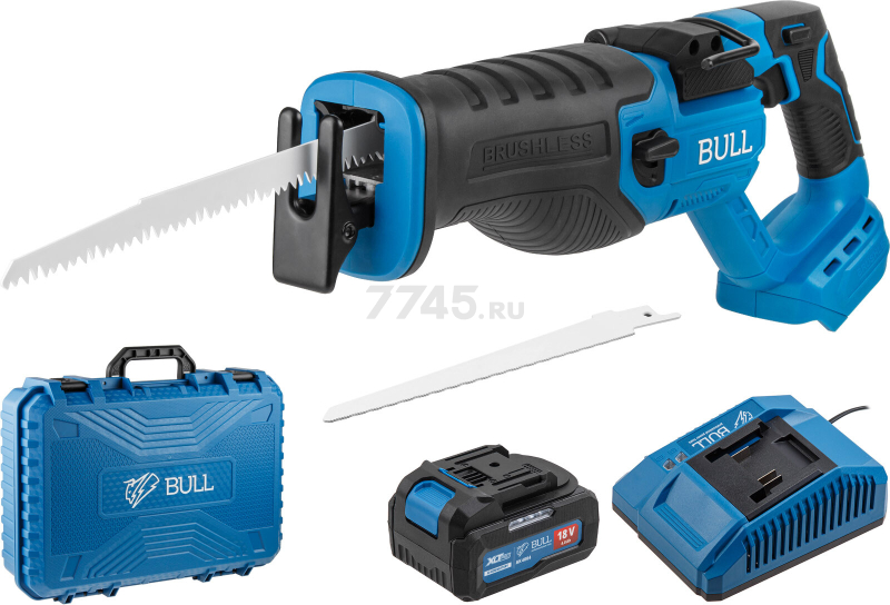 Пила сабельная аккумуляторная BULL CSR 2118 E XLTpro SET (1325946)
