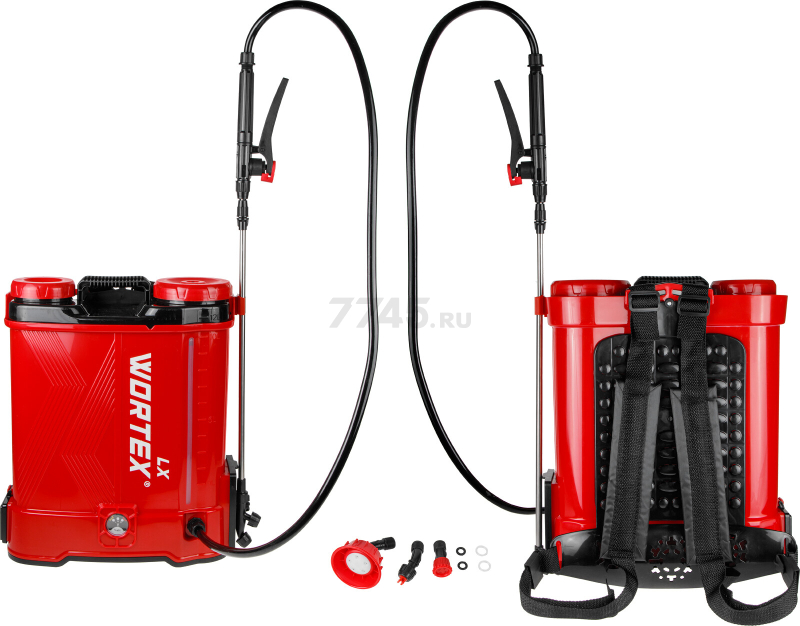 Опрыскиватель ранцевый аккумуляторный WORTEX LX KS 1220-1 Li ALL1 XLT SOLO (2335132) - Фото 10