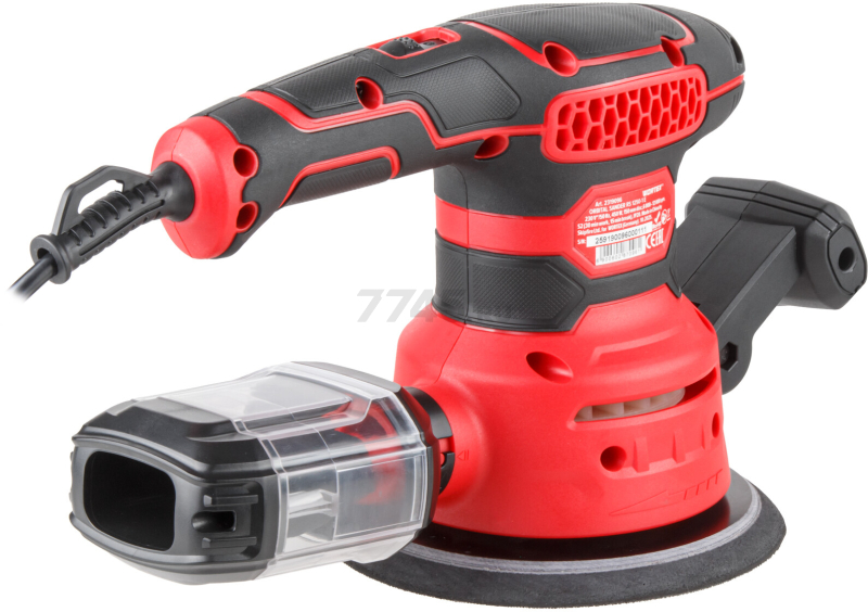 Шлифмашина эксцентриковая (орбитальная) WORTEX RS 1250-1 E (2319096) - Фото 12
