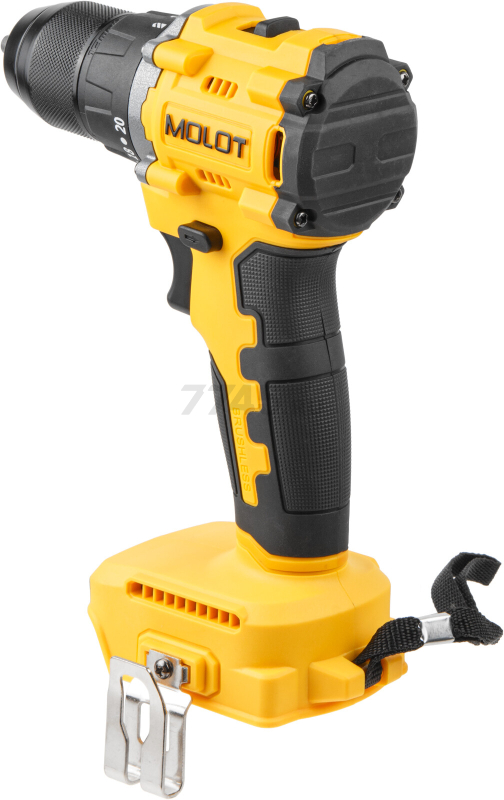 Дрель-шуруповерт аккумуляторная MOLOT MBD 1825 Li XLT Lite SOLO (2318137) - Фото 4