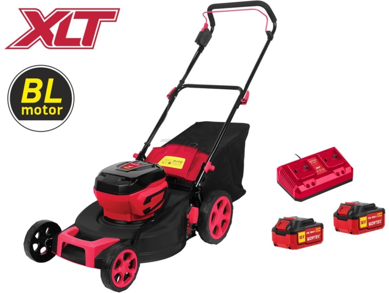 Газонокосилка аккумуляторная WORTEX CLM 4536  XLT SET (2334120) - Фото 11