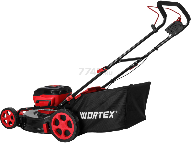 Газонокосилка аккумуляторная WORTEX CLM 4536  XLT SET (2334120) - Фото 13