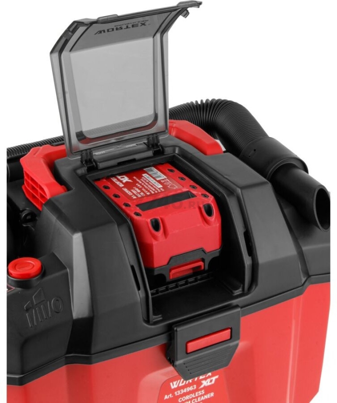 Пылесос строительный аккумуляторный  WORTEX CVC 1815 XLT SET (2334162) - Фото 12