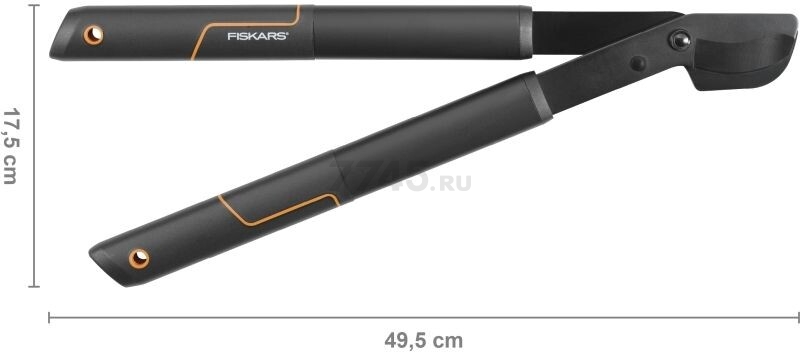Сучкорез FISKARS L28 SingleStep (112160) и Секатор плоскостной FISKARS P26 Single Step (1000567) FISKARS Set (1057760) - Фото 3