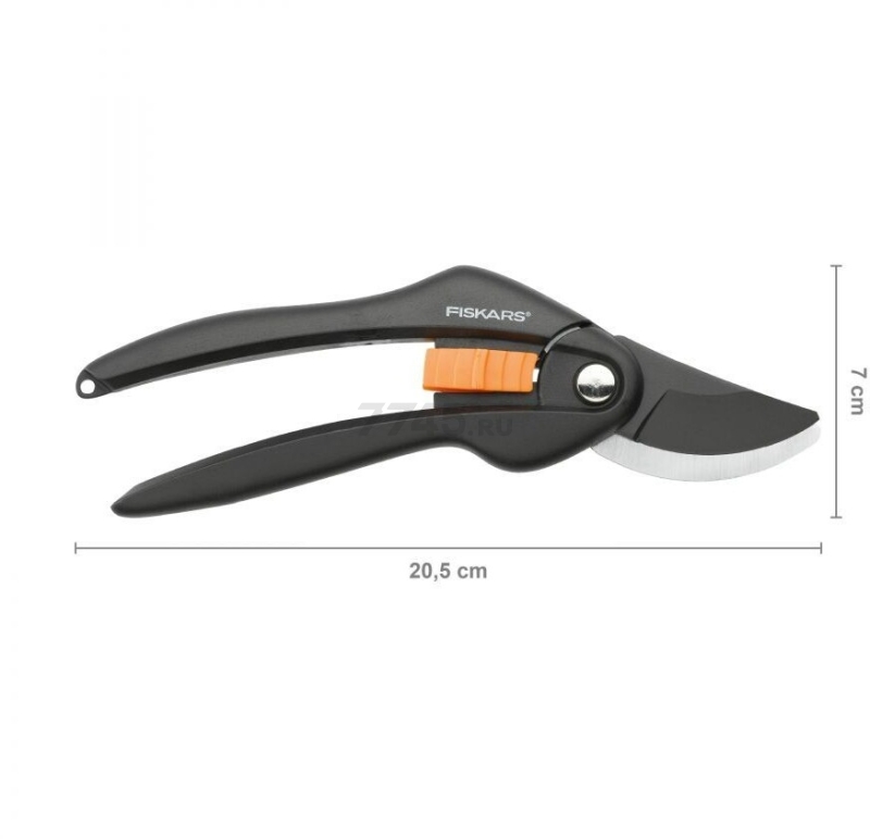Сучкорез FISKARS L28 SingleStep (112160) и Секатор плоскостной FISKARS P26 Single Step (1000567) FISKARS Set (1057760) - Фото 7