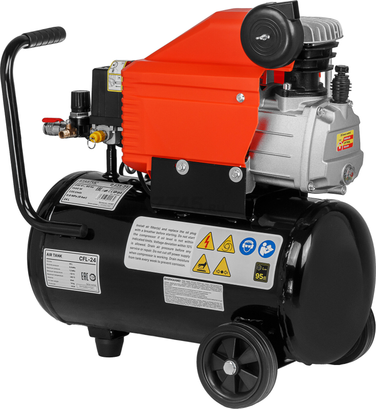 Компрессор STARTUL Master D 235-24 коаксиальный (SG1510) - Фото 2