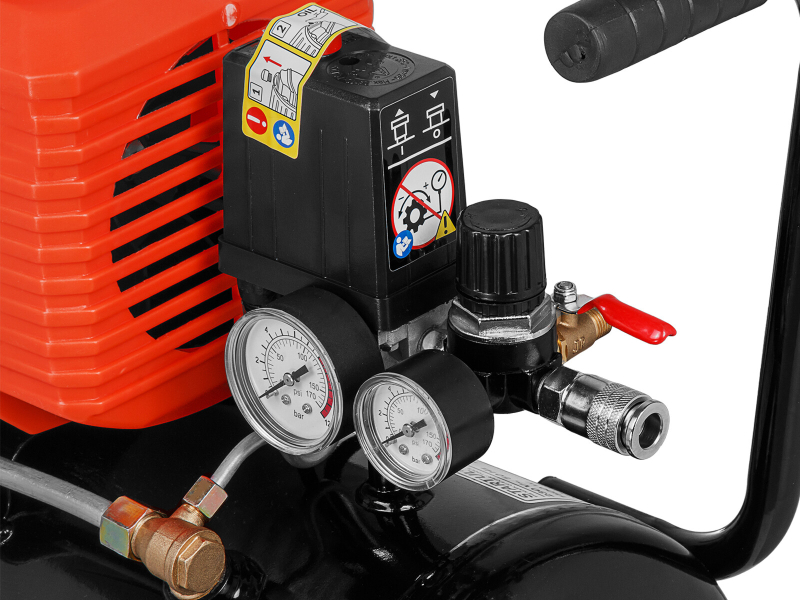 Компрессор STARTUL Master D 235-24 коаксиальный (SG1510) - Фото 7