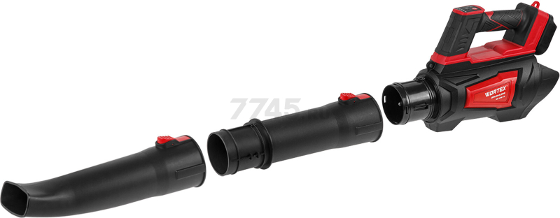 Воздуходувка аккумуляторная WORTEX BB 1218-1 D XLT SET (2333193) - Фото 4