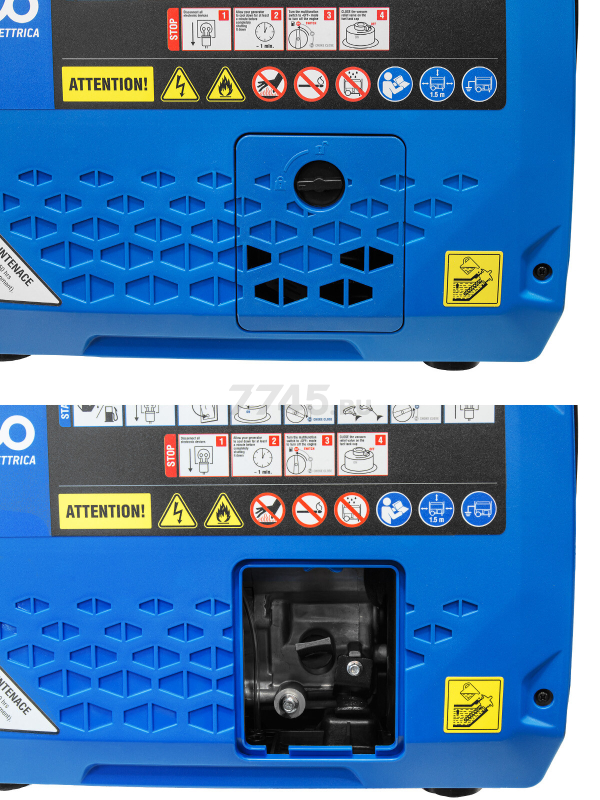 Генератор инверторный бензиновый ECO PE-4000RQi (EC1710-6) - Фото 12