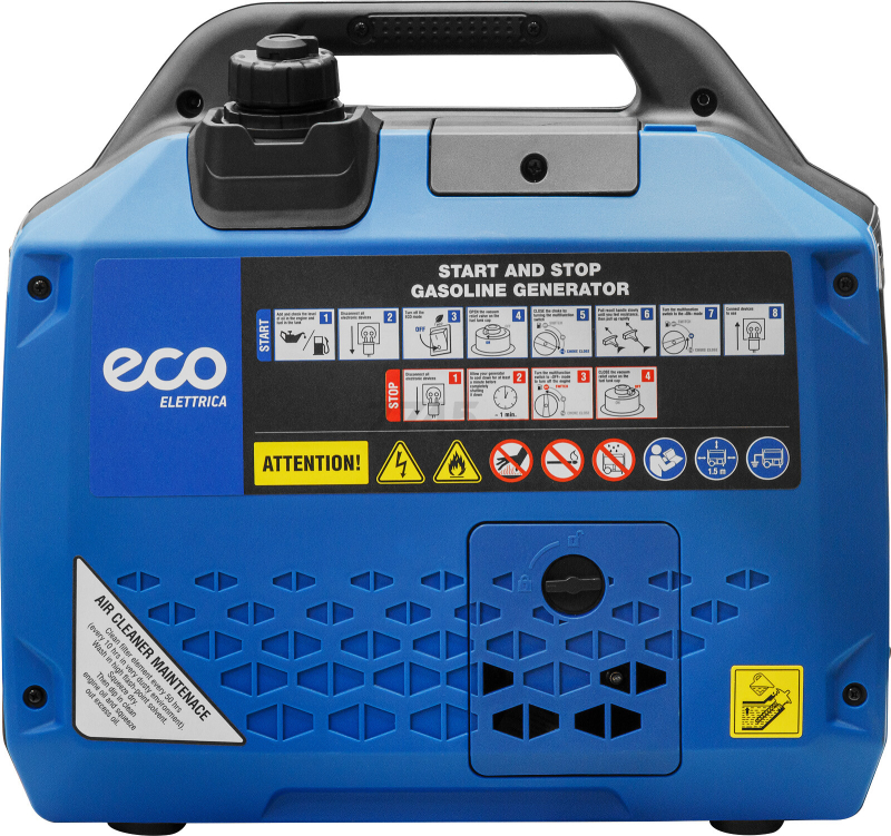 Генератор инверторный бензиновый ECO PE-4000RQi (EC1710-6) - Фото 4