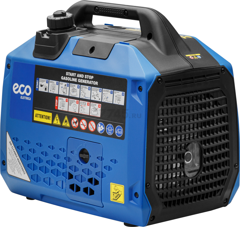 Генератор инверторный бензиновый ECO PE-4000RQi (EC1710-6) - Фото 5