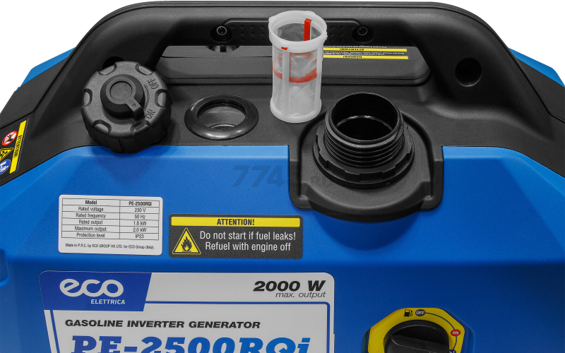 Генератор инверторный бензиновый ECO PE-2500RQi (EC1710-5) - Фото 10