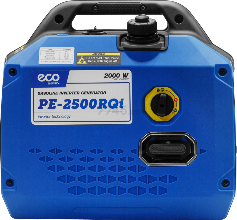 Генератор инверторный бензиновый ECO PE-2500RQi (EC1710-5) - Фото 4