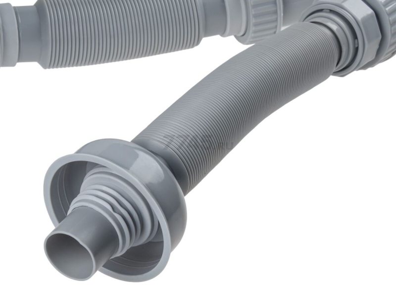 Сифон для кухни выпуск 3 1/2" гибкая труба 1 1/2" - 32/40/50 мм AV Engineering (AVE129784) - Фото 17