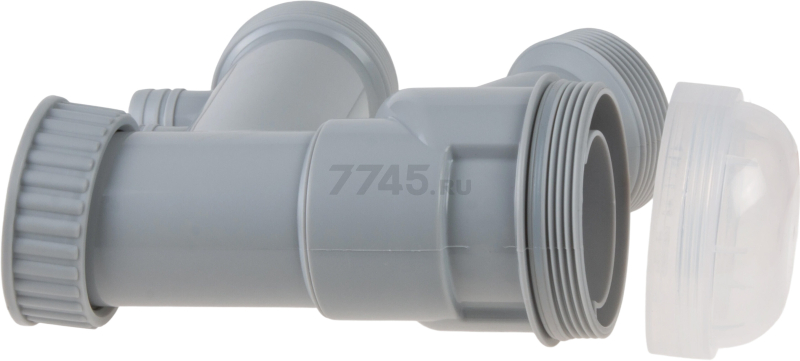Сифон для кухни 2 перелива выпуск 3 1/2" с гибкой трубой 1 1/2" - 32/40/50мм AV ENGINEERING (AVE129783) - Фото 14
