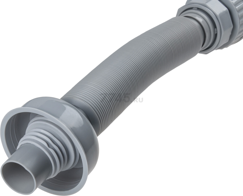 Сифон для кухни 2 перелива выпуск 3 1/2" с гибкой трубой 1 1/2" - 32/40/50мм AV ENGINEERING (AVE129783) - Фото 16