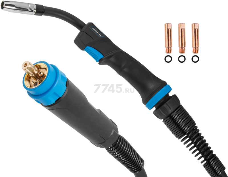 Горелка сварочная MIG MAG SOLARIS WG-15 PRO 5 м 180 А (SL5713-5)