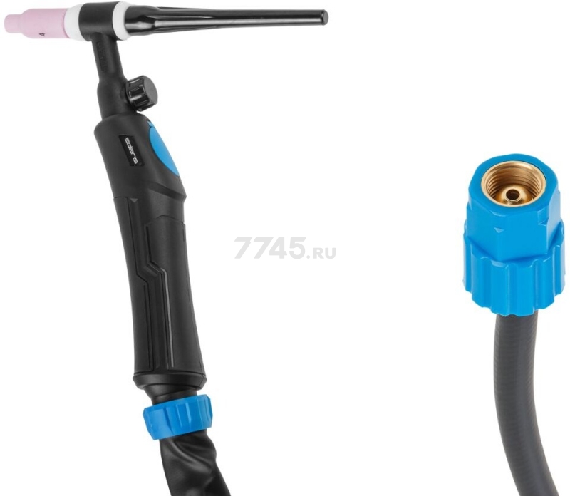 Горелка сварочная SOLARIS TIG WGT-17V 8 м 120 А (SL5715-2)