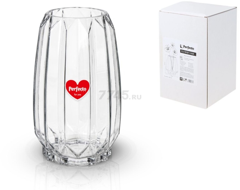 Ваза для цветов PERFECTO LINEA Beloved 20х10 см (30-850210) - Фото 2