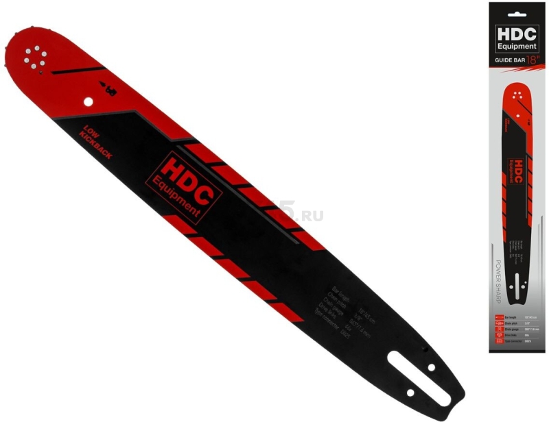 Шина 45 см 18" 3/8" 1,6 мм HDC (HD-C18666)