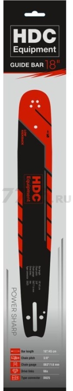 Шина 45 см 18" 3/8" 1,6 мм HDC (HD-C18666) - Фото 3