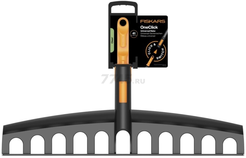 Грабли зубчатые FISKARS OneClick (1080674) - Фото 2