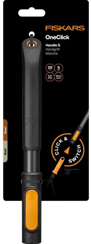 Рукоятка универсальная 290 мм FISKARS OneClick S (1080548) - Фото 5