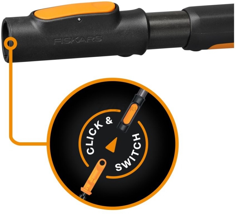 Рукоятка универсальная 290 мм FISKARS OneClick S (1080548) - Фото 8
