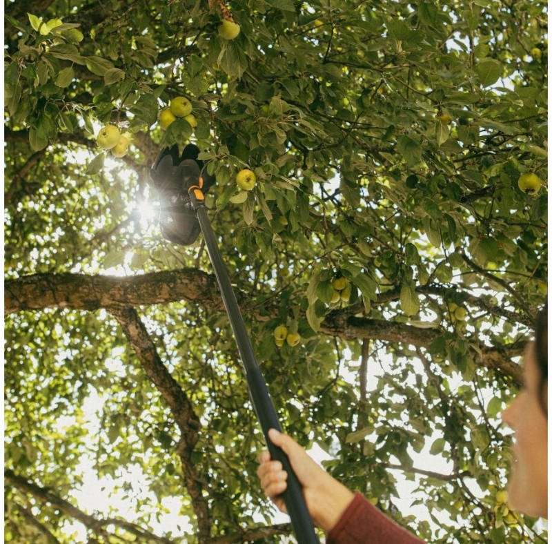 Черенок телескопический FISKARS OneClick М 119-174 см (1080671) - Фото 11
