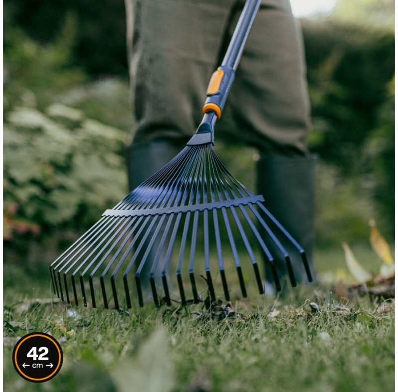 Грабли веерные FISKARS OneClick (1080675) - Фото 3