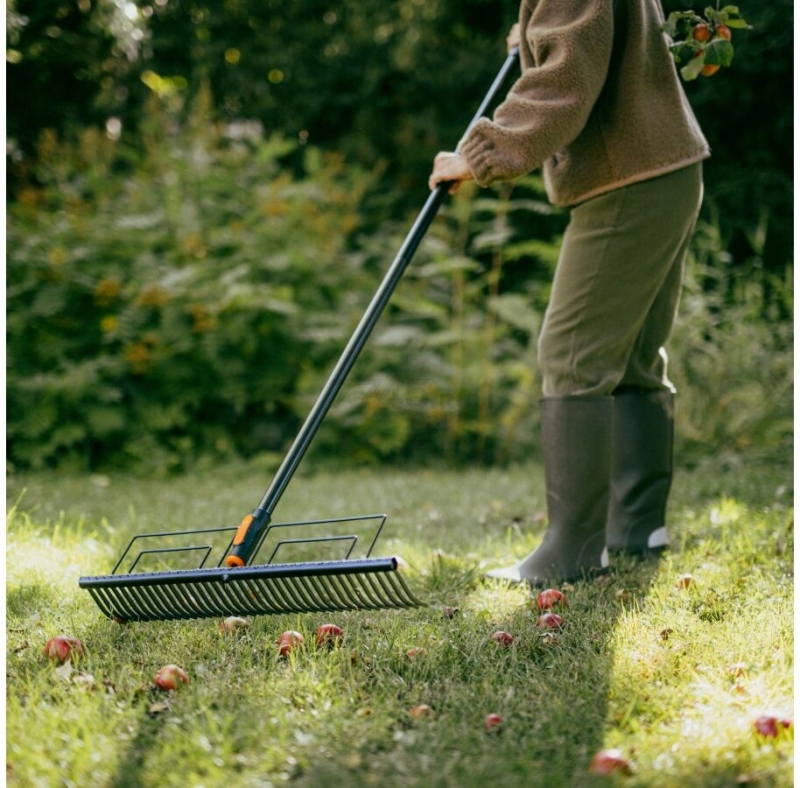 Грабли зубчатые FISKARS OneClick (1080680) - Фото 5