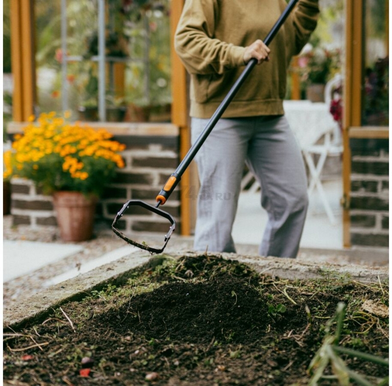 Плоскорез FISKARS OneClick (1080696) - Фото 4