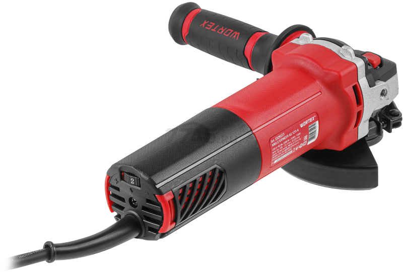 Шлифмашина угловая (болгарка) WORTEX AG 1211-4 (2329227) - Фото 4