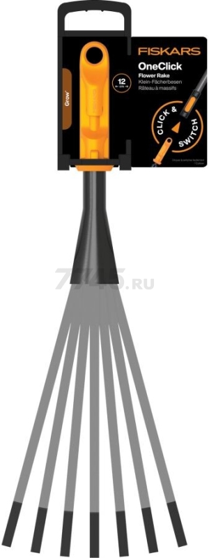 Грабли веерные FISKARS OneClick (1080682) - Фото 3