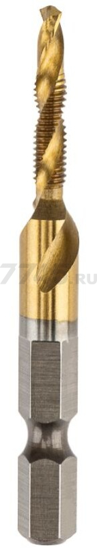 Сверло-метчик М5 KRANZ титан Р6М5 (KR-91-0695)