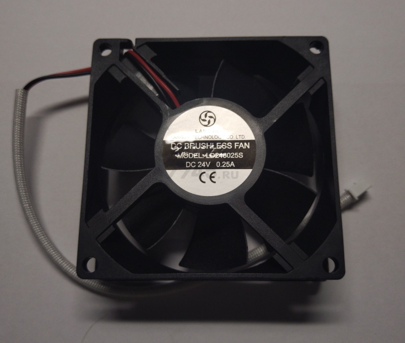 Вентилятор охлаждения для сварочного аппарата SOLARIS 8025 0.3A DC24V (107007137) - Фото 2