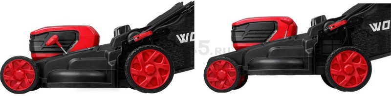 Газонокосилка аккумуляторная WORTEX CLM 4536-4 XLT SET (2334161K1) - Фото 4