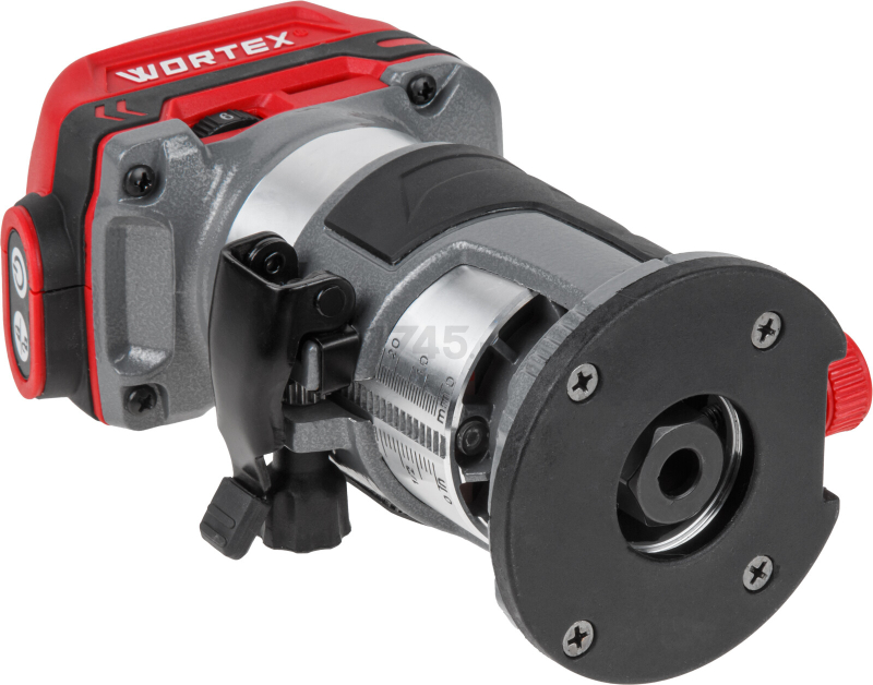 Фрезер кромочный аккумуляторный WORTEX CMM 1835-1 XLT SOLO (2322180) - Фото 8