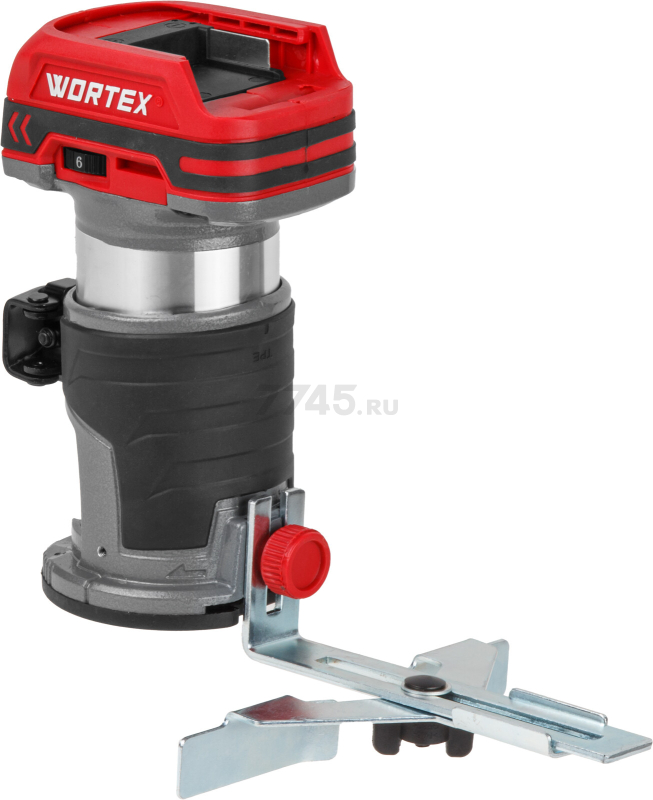 Фрезер кромочный аккумуляторный WORTEX CMM 1835-1 XLT SOLO (2322180) - Фото 3
