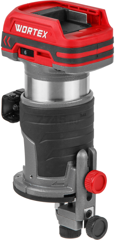 Фрезер кромочный аккумуляторный WORTEX CMM 1835-1 XLT SOLO (2322180) - Фото 4
