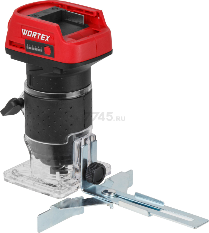 Фрезер кромочный аккумуляторный WORTEX LX CMM 1822 XLT SOLO (2322181) - Фото 4