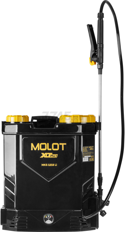 Опрыскиватель ранцевый аккумуляторный MOLOT MKS 1218 Li XLT Lite SET (2322209) - Фото 6