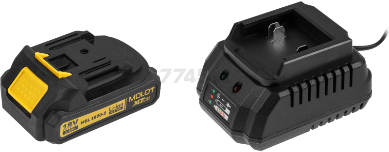 Опрыскиватель ранцевый аккумуляторный MOLOT MKS 1218 Li XLT Lite SET (2322209) - Фото 13