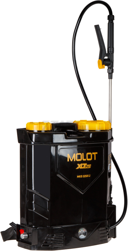 Опрыскиватель ранцевый аккумуляторный MOLOT MKS 1218 Li XLT Lite SET (2322209) - Фото 5