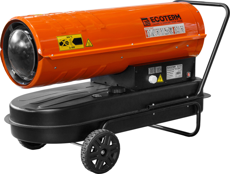 Пушка тепловая дизельная ECOTERM DHD-502W прямой нагрев (ET3726-3)