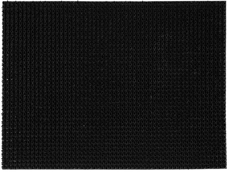 Коврик придверный VORTEX Травка 45х60 см черный (24102)