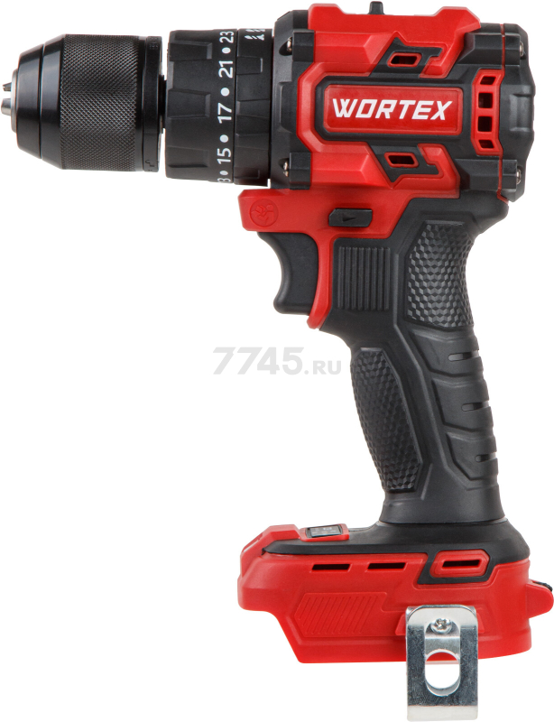 Дрель-шуруповерт аккумуляторная ударная WORTEX BD 2030-1 Li XLT SET (2329201) - Фото 4